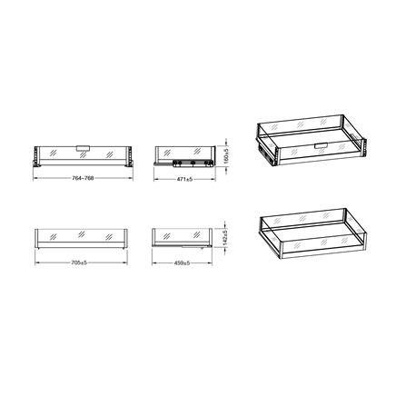ตะแกรงอเนกประสงค์ HAFELE STARKE 495.35.147_2