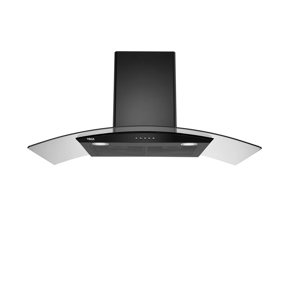 เครื่องดูดควันกระโจม LINEA LDD 90.2 BLACK GLASS 90 ซม.