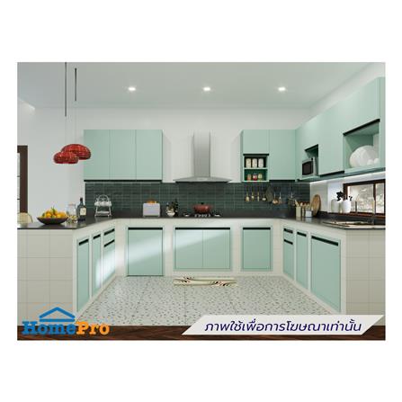 ตู้แขวนคว่ำจานเรียบ JUPITER JUVENTAS 80x80 ซม. สีเขียว_3