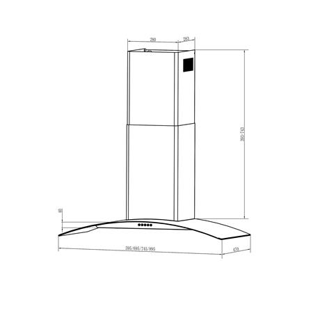 เตาฝัง+เครื่องดูดควัน LINEA GL73 2G + LDD 90.2 BK_3