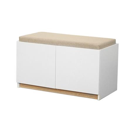 ตู้วางรองเท้า FURDINI MOBILLE 80 ซม. สีขาว/ออทตาวา_1