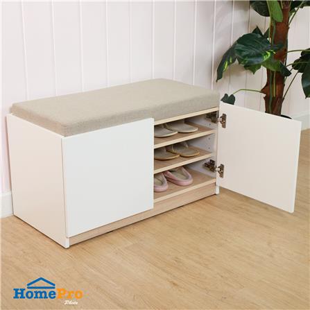 ตู้วางรองเท้า FURDINI MOBILLE 80 ซม. สีขาว/ออทตาวา_3