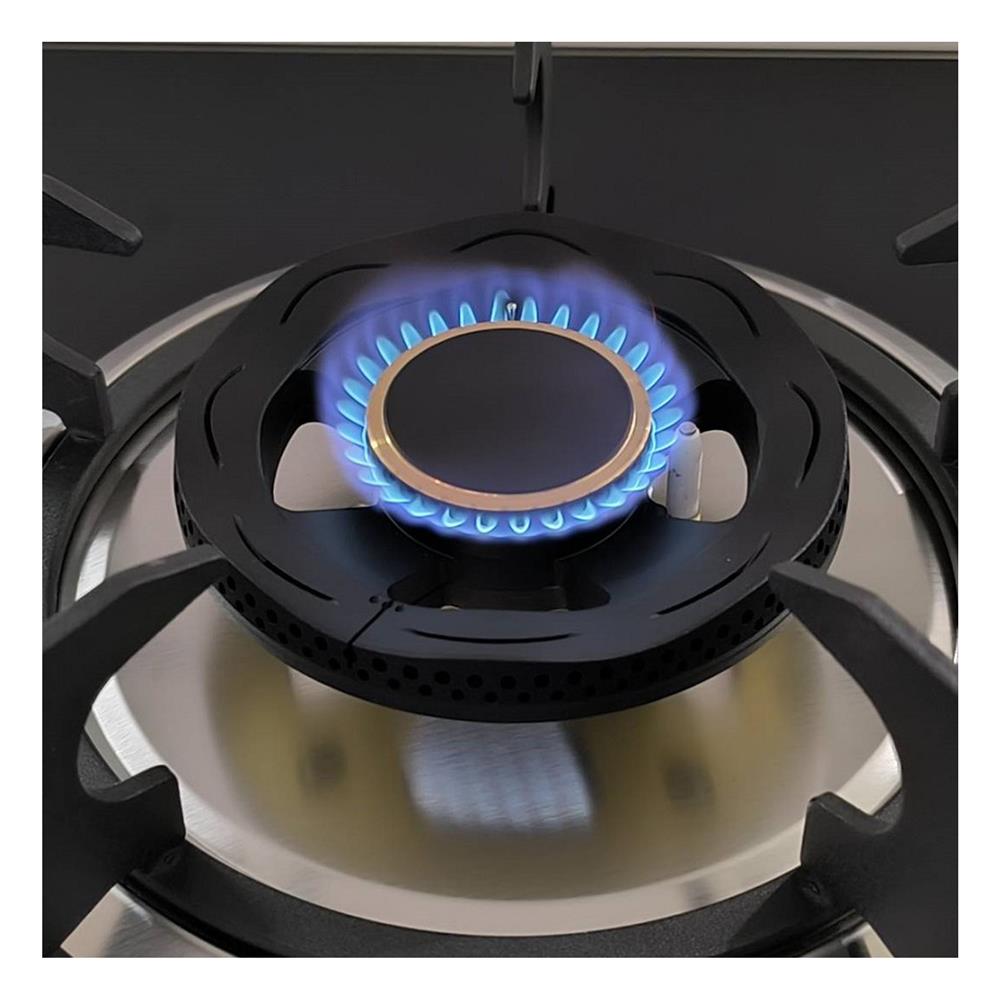 เตาฝัง+เครื่องดูดควัน AXIA FLO72-2G+HERO BLACK 90