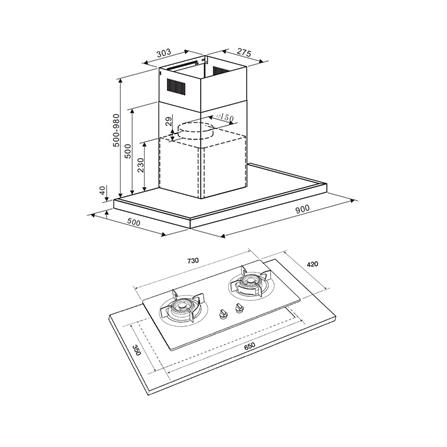 เตาฝัง+เครื่องดูดควัน MESTER MV3732+MT390B_11