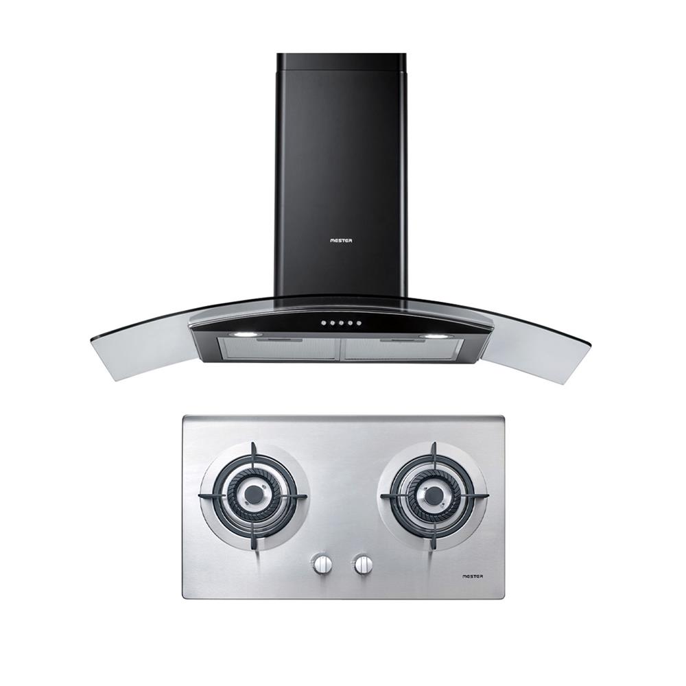 เตาฝัง+เครื่องดูดควัน MESTER MS3732+MC390BV