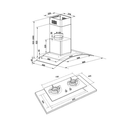 เตาฝัง+เครื่องดูดควัน MESTER MS3732+MC390BV_11