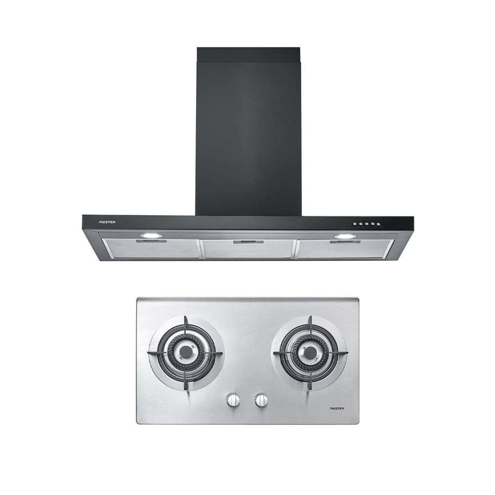เตาฝัง+เครื่องดูดควัน MESTER MS3732+MT390B