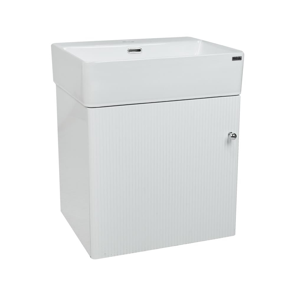 อ่างเคาน์เตอร์ MOYA VC-2433 สีขาว