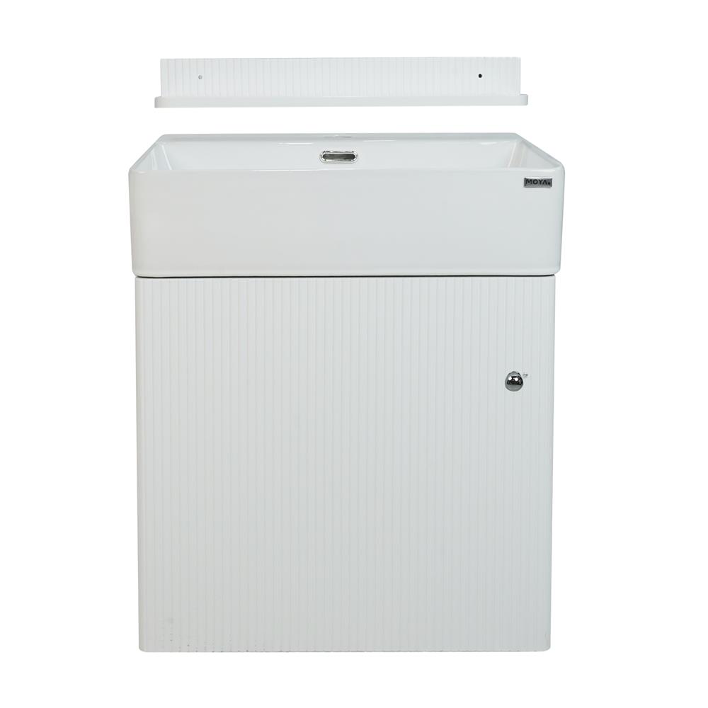 อ่างเคาน์เตอร์ MOYA VC-2433 สีขาว