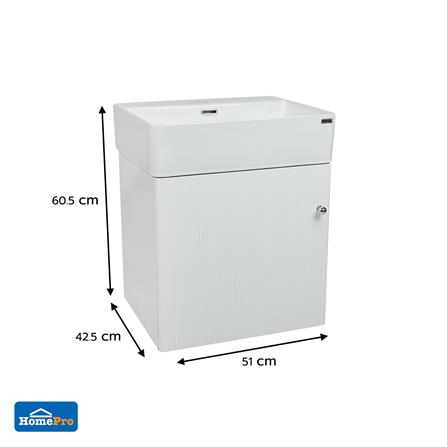 อ่างเคาน์เตอร์ MOYA VC-2433 สีขาว_10