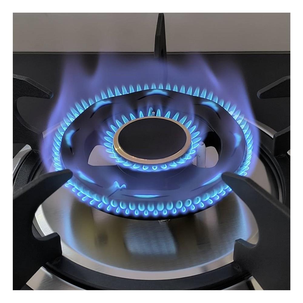 เตาฝัง+เครื่องดูดควัน AXIA FLO72-2G+HERO KNIGHT 90