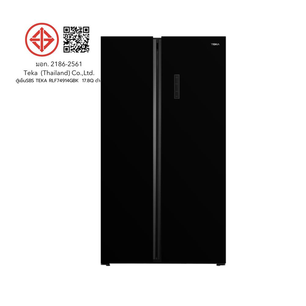 ตู้เย็น SIDE BY SIDE TEKA RLF74914 GBK 17.8 คิว สีดำ