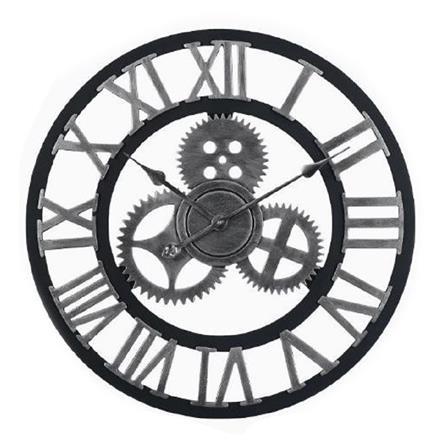 นาฬิกาแขวน INTERY C1038C012_06 17.72 นิ้ว สีเงิน_1