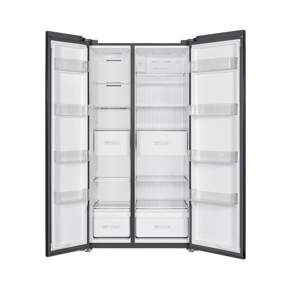 ตู้เย็น SIDE BY SIDE TCL RT50MPSBG 17.8 คิว สีเทา