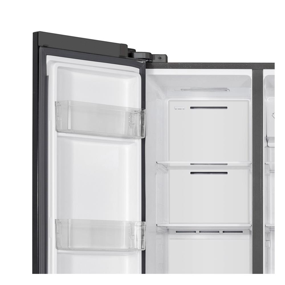 ตู้เย็น SIDE BY SIDE TCL RT50MPSBG 17.8 คิว สีเทา