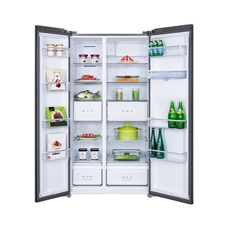 ตู้เย็น SIDE BY SIDE TCL RT50MPSBG 17.8 คิว สีเทา_4