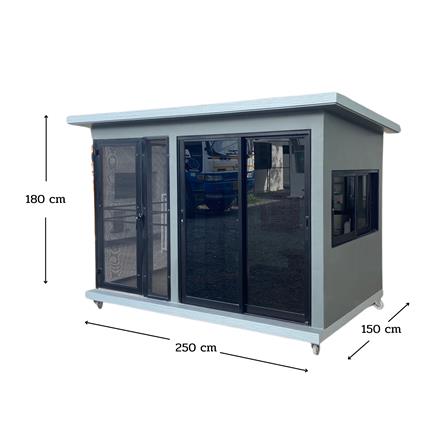 บ้านหมา บ้านแมว T.C. DOGHOUSE 18 CLASSIC 150X250X180 ซม._5