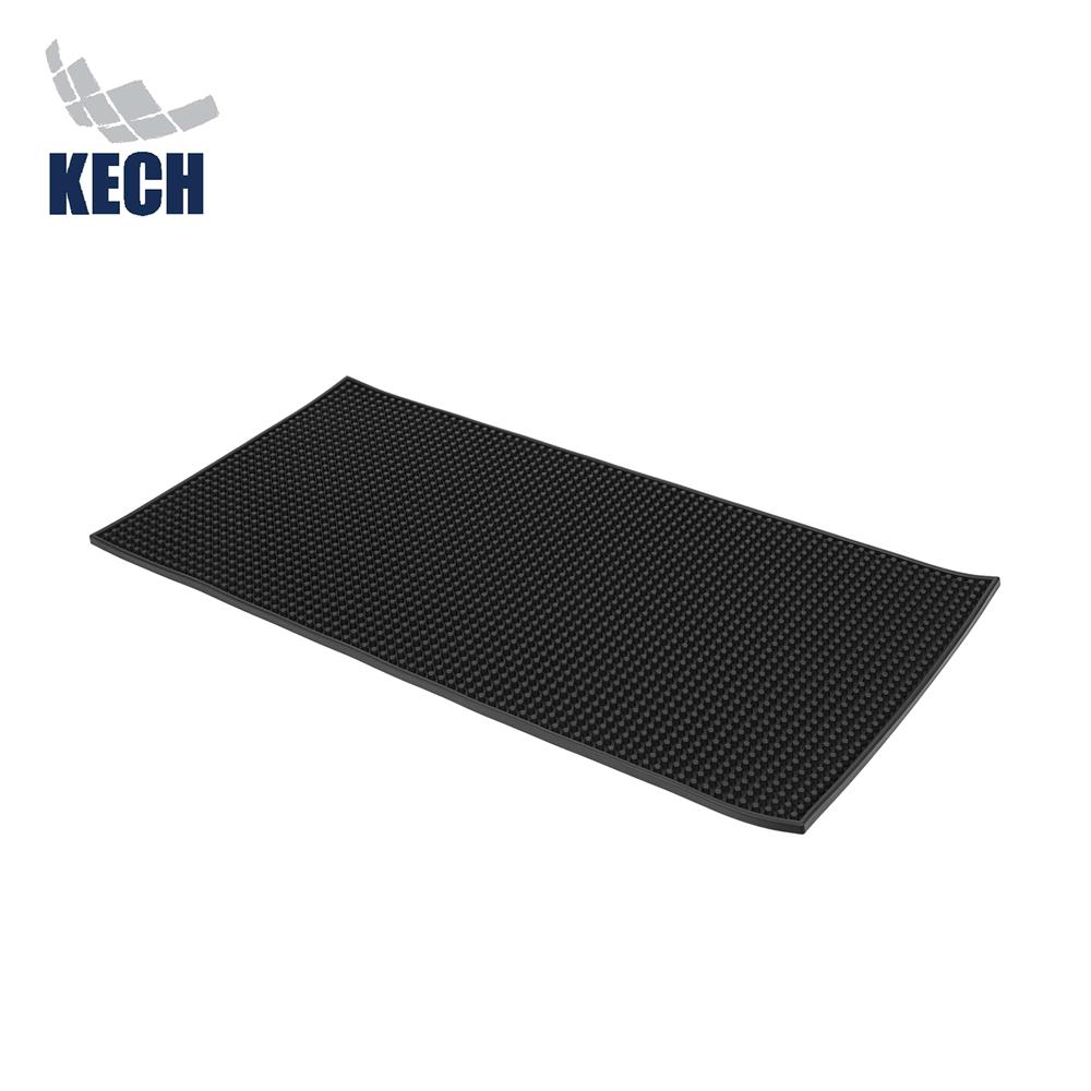 แผ่นรองกันลื่น PVC KECH COFF 30X60 ซม. สีดำ_0