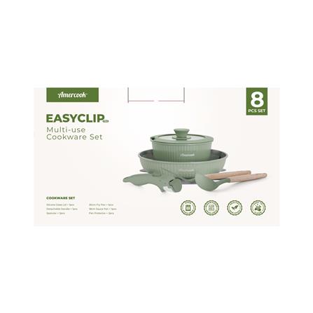 ชุดเครื่องครัว AMERCOOK EASY CLIP PRO IH (แพ็ก 8 ชิ้น)_2