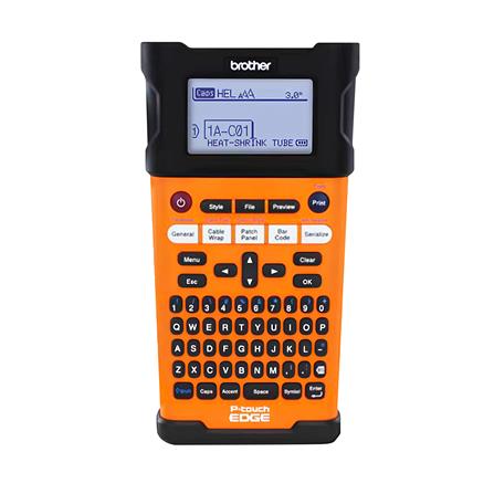 เครื่องพิมพ์ฉลากพกพา BROTHER PT-E300VP สีส้ม_0