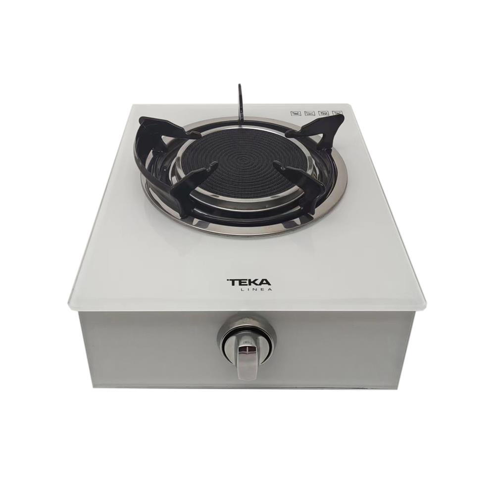 เตาแก๊สตั้งโต๊ะ 1 หัวแก๊ส LINEA FIG 1G50 LBB WH