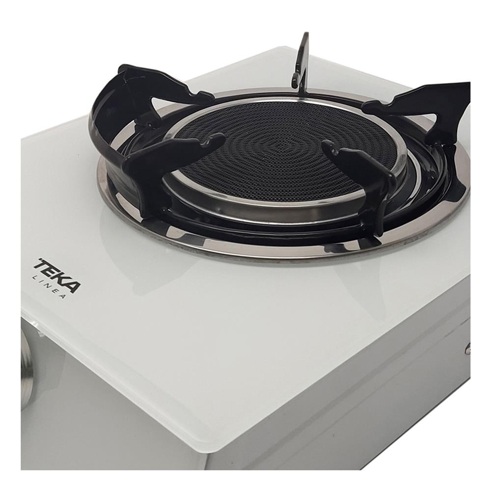 เตาแก๊สตั้งโต๊ะ 1 หัวแก๊ส LINEA FIG 1G50 LBB WH