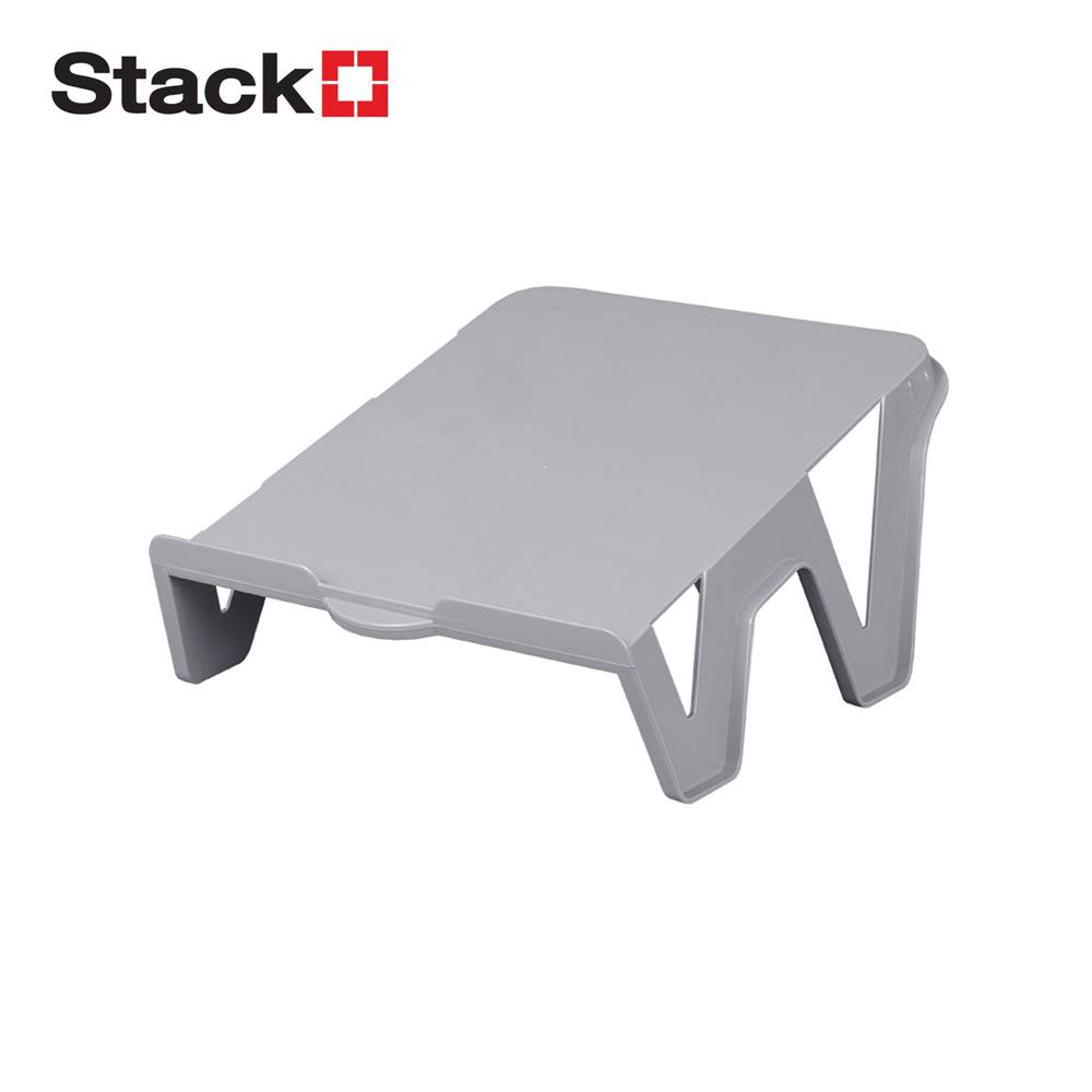 ถาดซ้อนรองเท้า STACKO KEPT 24.8X26X12.6 ซม. สีเทา_1