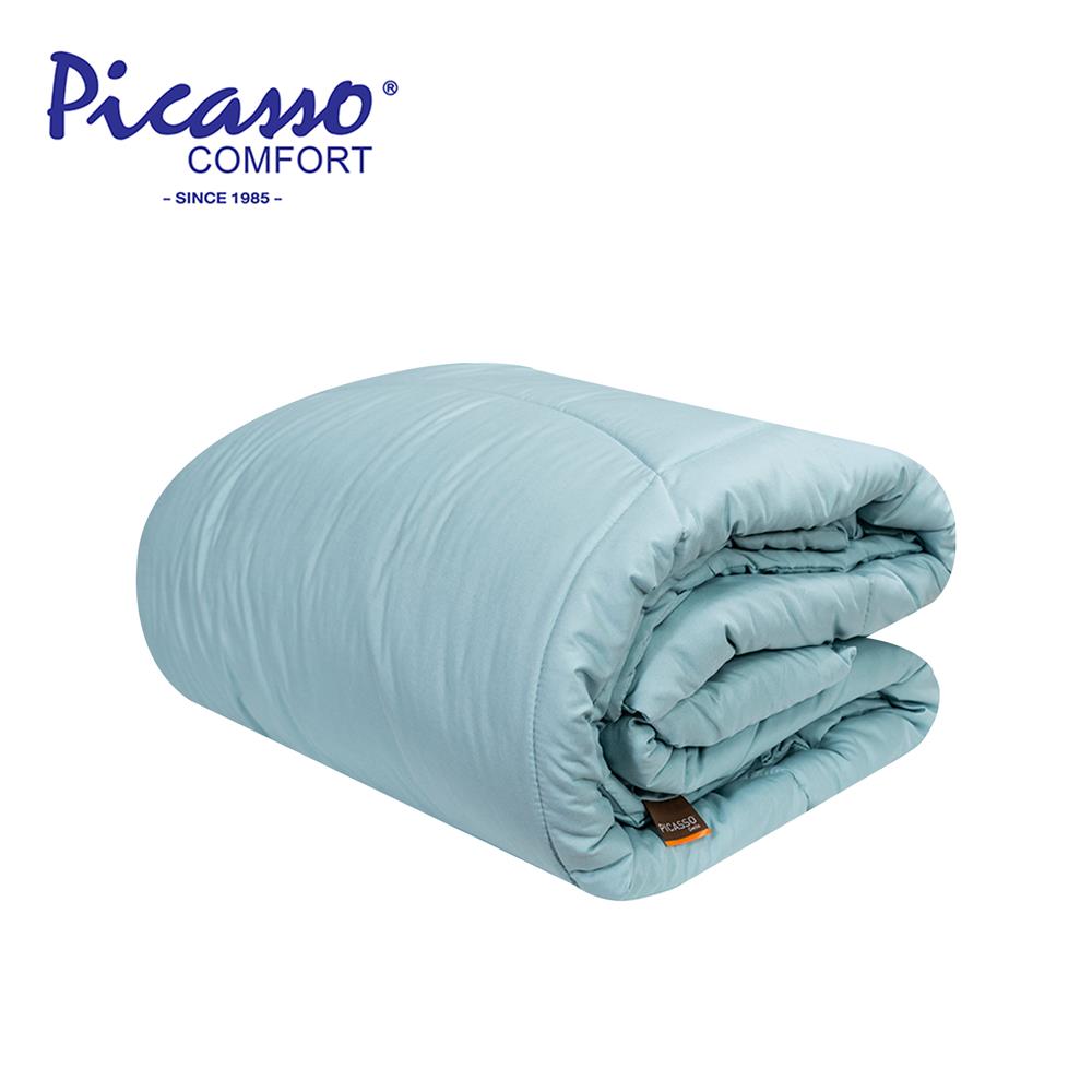 ผ้านวม PICASSO SMILE 100x90 นิ้ว สี GREEN MINT
