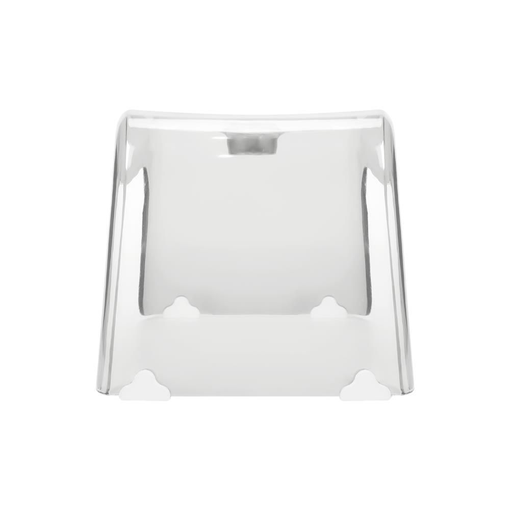 เก้าอี้เตี้ยพลาสติก ACCO SIZE S 34X21.5X19.5 ซม. สีใส