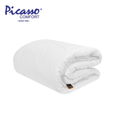 ผ้านวม PICASSO SMILE M4WH 100x90 นิ้ว สีขาว_0
