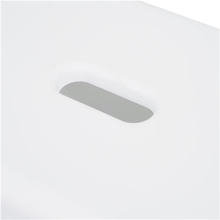 เก้าอี้เหลี่ยมเตี้ย ACCO 31.5X22.5X23.5 ซม. สีขาว_3