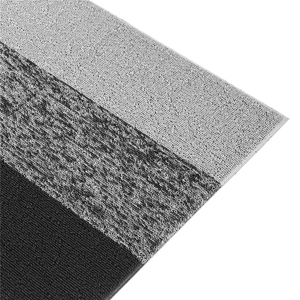 พรมเช็ดเท้าดักฝุ่น HOME LIVING STYLE SORT 45x75 ซม. สีเทา