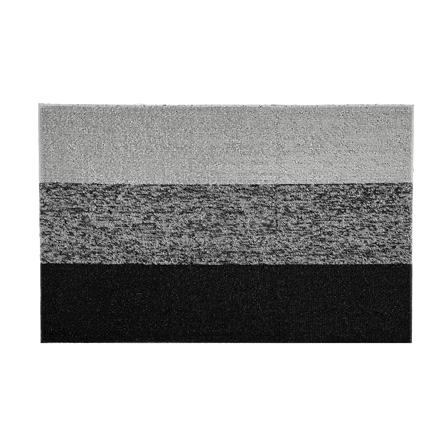 พรมเช็ดเท้าดักฝุ่น HOME LIVING STYLE SORT 45x75 ซม. สีเทา_0