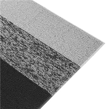 พรมเช็ดเท้าดักฝุ่น HOME LIVING STYLE SORT 45x75 ซม. สีเทา_2