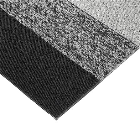 พรมเช็ดเท้าดักฝุ่น HOME LIVING STYLE SORT 45x75 ซม. สีเทา_3