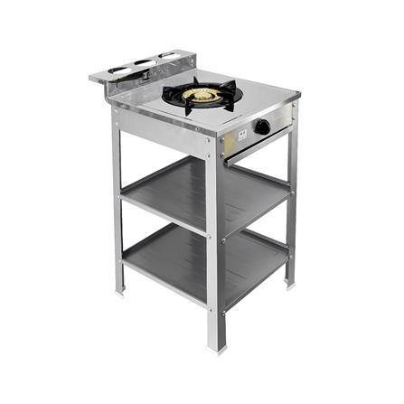 เตาแก๊สตั้งพื้น 1 หัวแก๊ส LUCKY FLAME DH-502 สีเทา_1