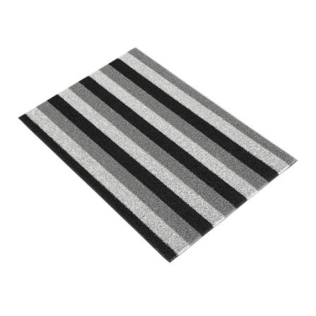 พรมเช็ดเท้าดักฝุ่น HOME LIVING STYLE LAYER 45x75 ซม. สีเทา_4