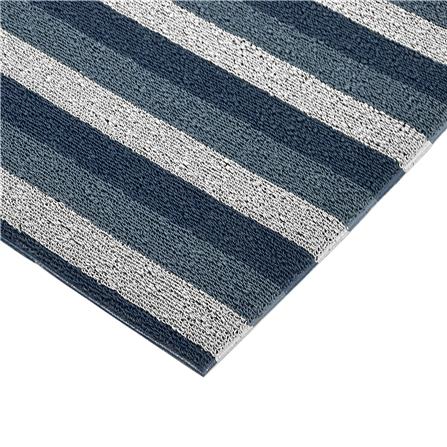 พรมเช็ดเท้าดักฝุ่น HOME LIVING STYLE LAYER 45x75 ซม. สีน้ำเงินเข้ม_2