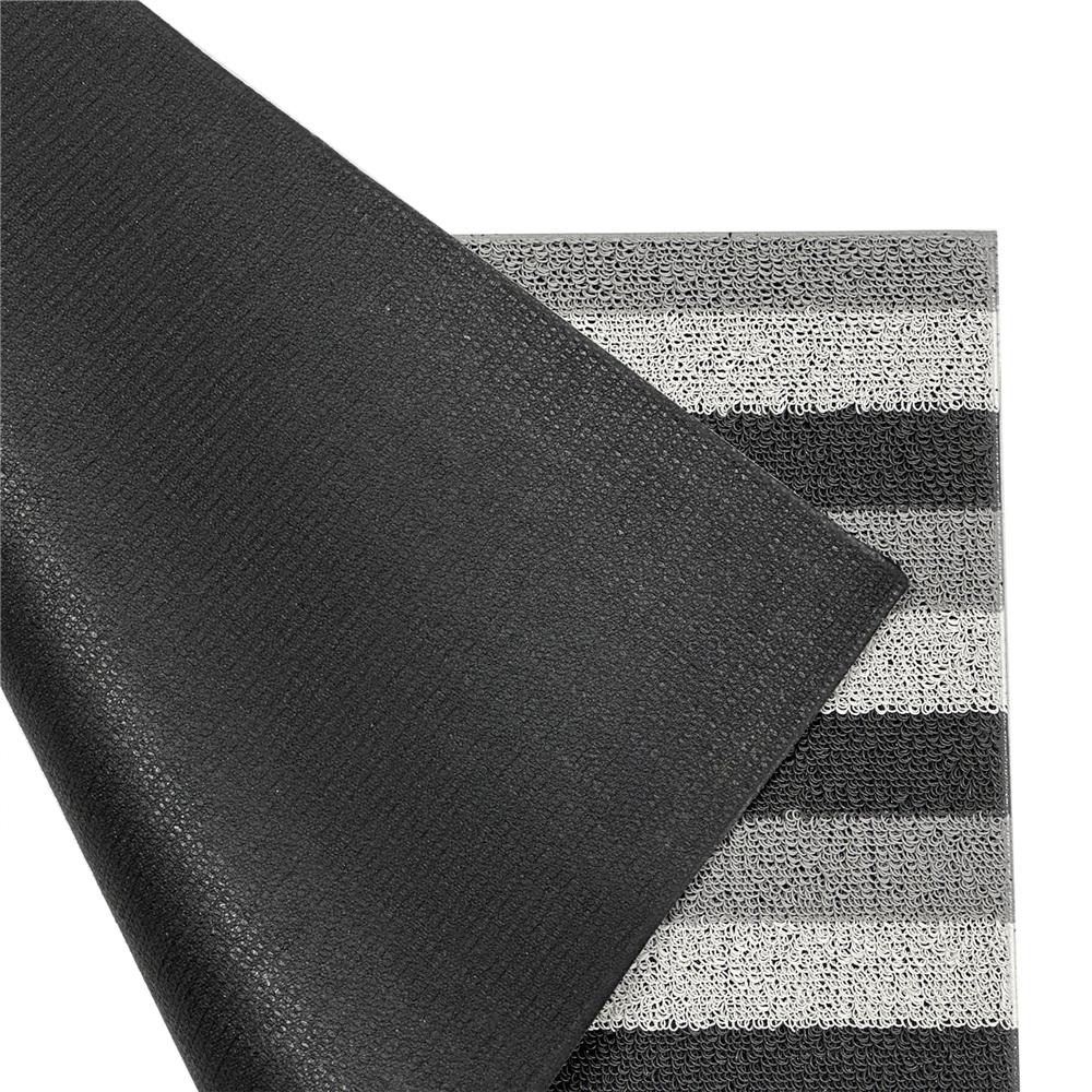 พรมเช็ดเท้าดักฝุ่น HOME LIVING STYLE LAYER 40x60 ซม. สีเทา