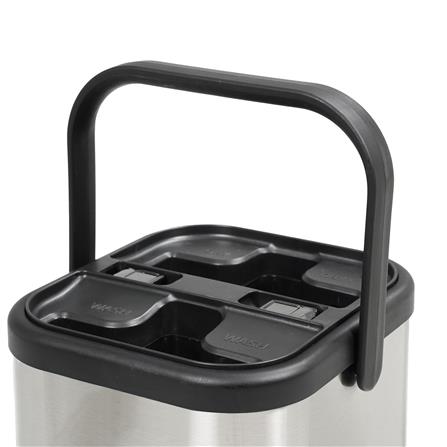 ชุดถังรีดม็อบสเตนเลสพร้อมไม้ถูพื้น ACCO LAVISH สีเงิน_4