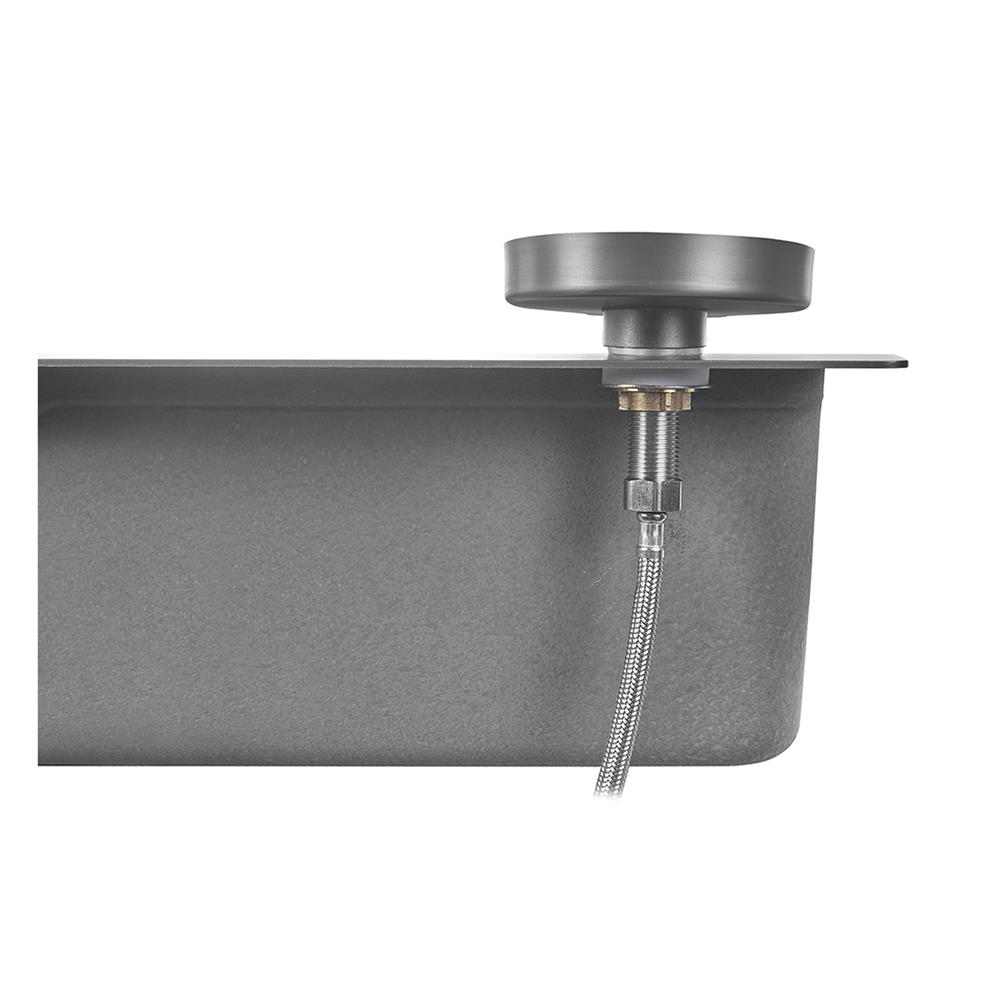 ซิงค์ฝัง 1 หลุม MEX SM761GFGM 76 ซม. สีดำ