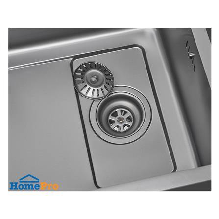 ซิงค์ฝัง 1 หลุม MEX SM761GFGM 76 ซม. สีดำ_18