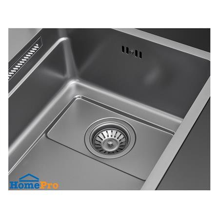 ซิงค์ฝัง 1 หลุม MEX SM761GFGM 76 ซม. สีดำ_19