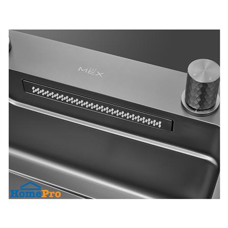 ซิงค์ฝัง 1 หลุม MEX SM761GFGM 76 ซม. สีดำ_16