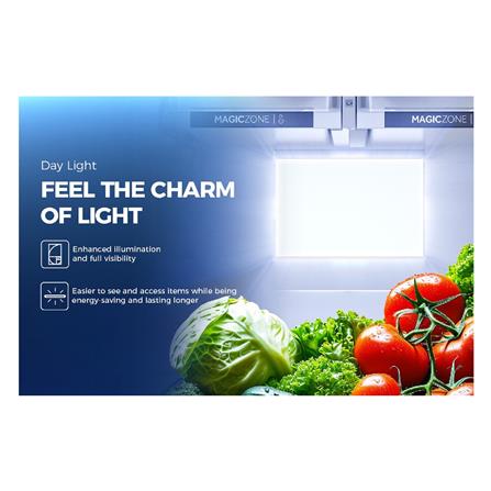 ตู้เย็น 2 ประตู HAIER HRF-460MGI 16 คิว กระจกขาว_5