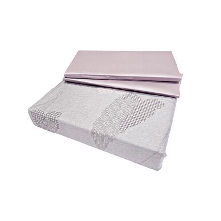 ชุดผ้าปูที่นอน 6 ฟุต (ชุด 3 ชิ้น) ESSE TENCEL 650T สี PURPLE_1