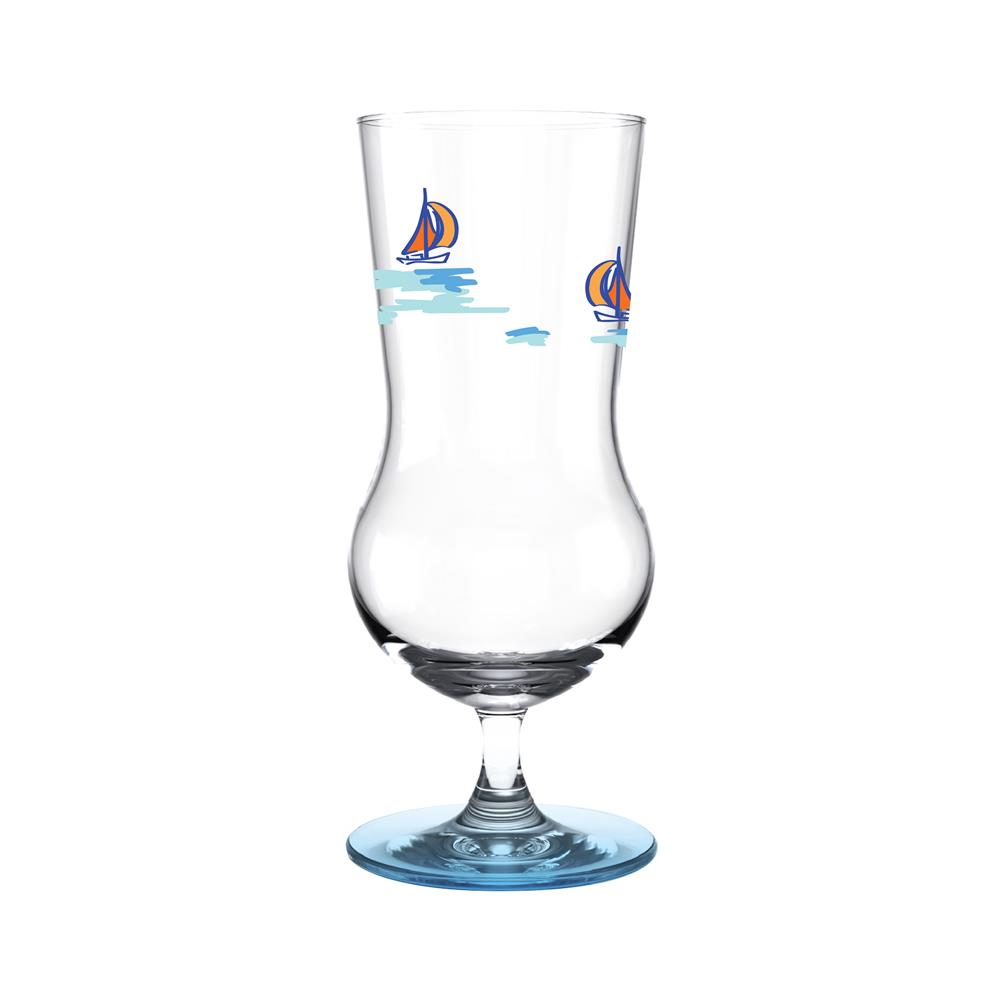 แก้วมีขา 450 มล. OCEAN GLASS SUMMER SET DEEP BLUE SEA (แพ็ก 2 ใบ)