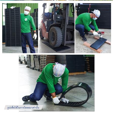 ไม้แบบพลาสติกหล่อเสา SON OF WOOD FI 25X25X300 ซม. สีดำ_4