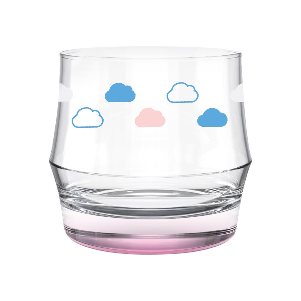 แก้วน้ำ 340 มล. OCEAN GLASS SUMMER SET COTTON CANDY SKY ROCK (แพ็ก 4 ใบ)