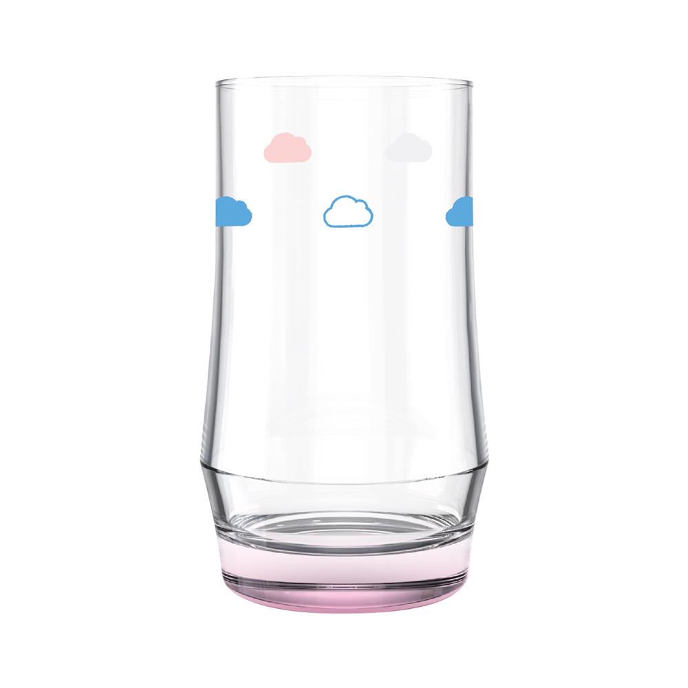 แก้วน้ำ 410 มล. OCEAN GLASS SUMMER SET COTTON CANDY SKY HI BALL (แพ็ก 4 ใบ)